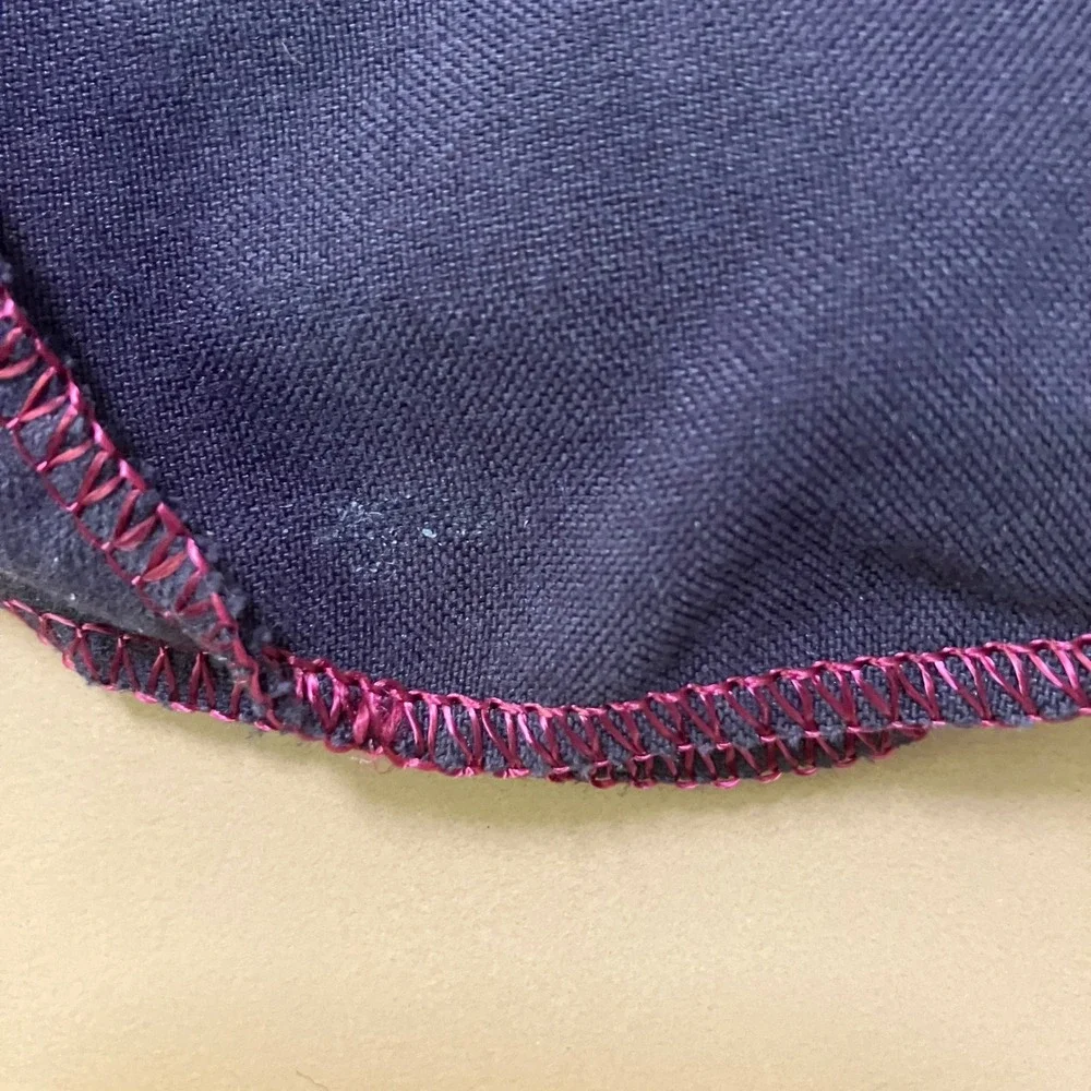 Crown Royal Bags Lot‎ 5 Purple Gold Red Trim Drawstring Craft Sewing Waiter